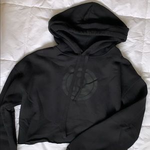 Pure Barre Crop Hoodie